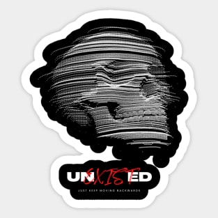 UNEXISTED SKULL VINTAGE Sticker